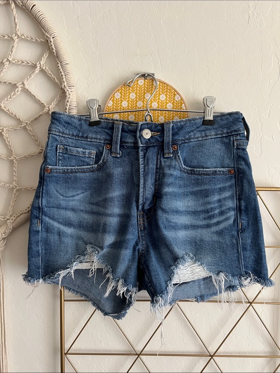 Old Navy Pants - 2 | Old Navy Women's Distressed Denim Shorts OG Straight